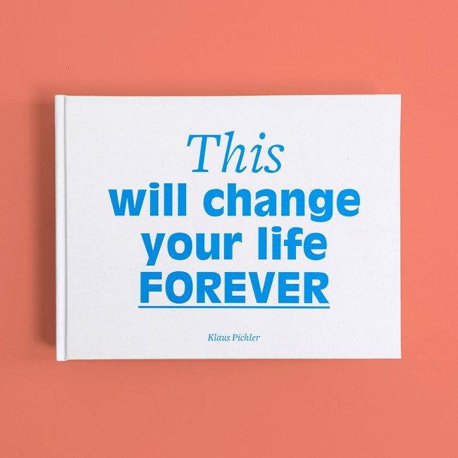 Klaus Pichler: This will change your life forever